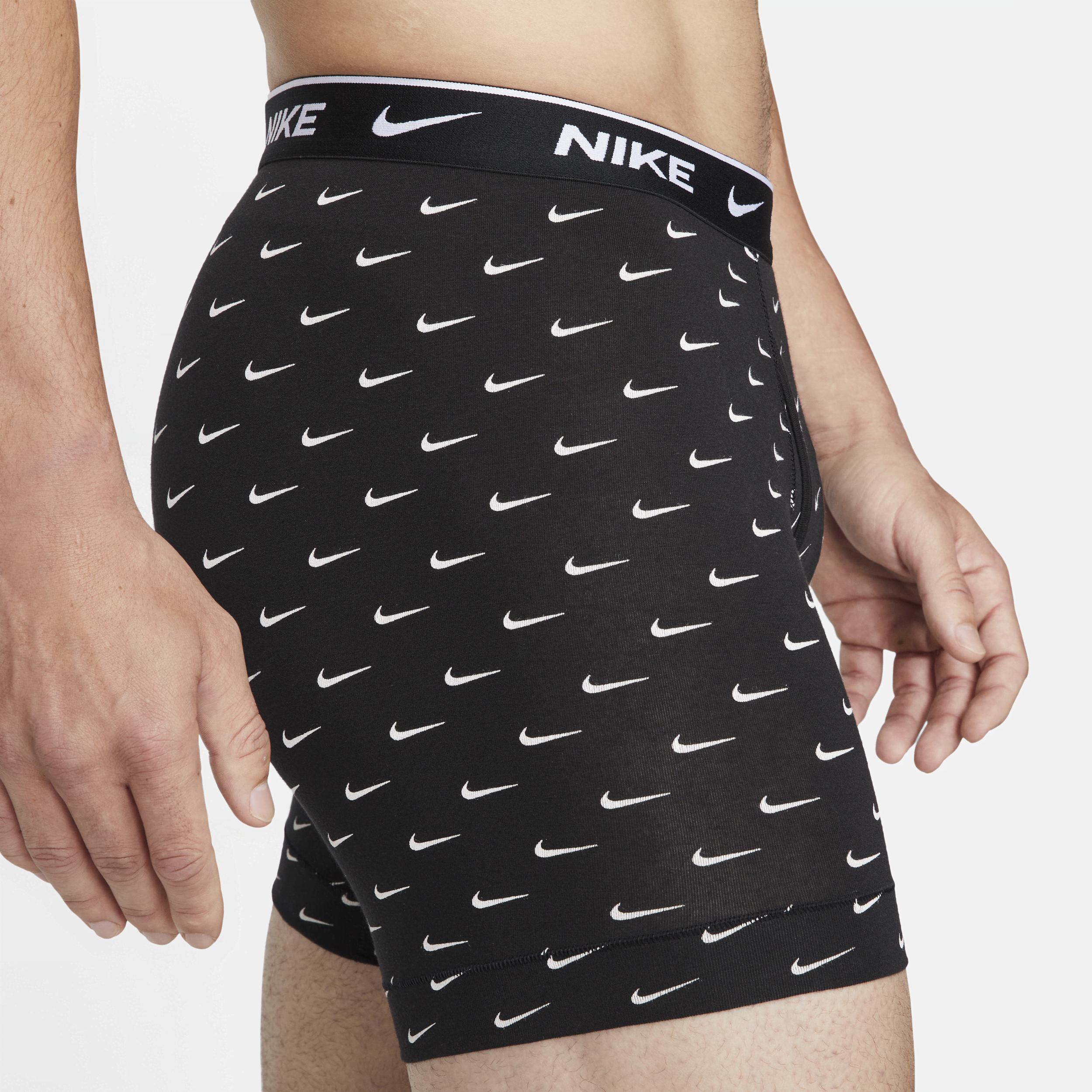 Nike Dri-FIT Essential 3-Pack Stretch Cotton Boxer Briefs Product Image