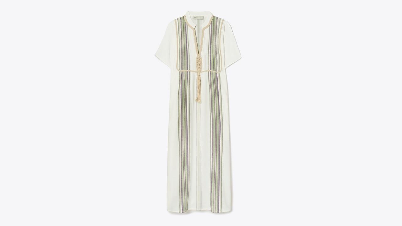 Striped Midi Caftan Product Image