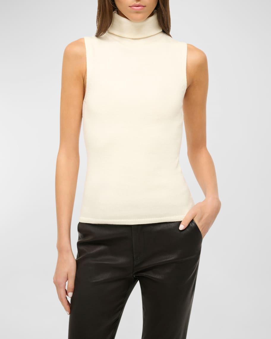 Canal Sleeveless Wool Turtleneck Top product image