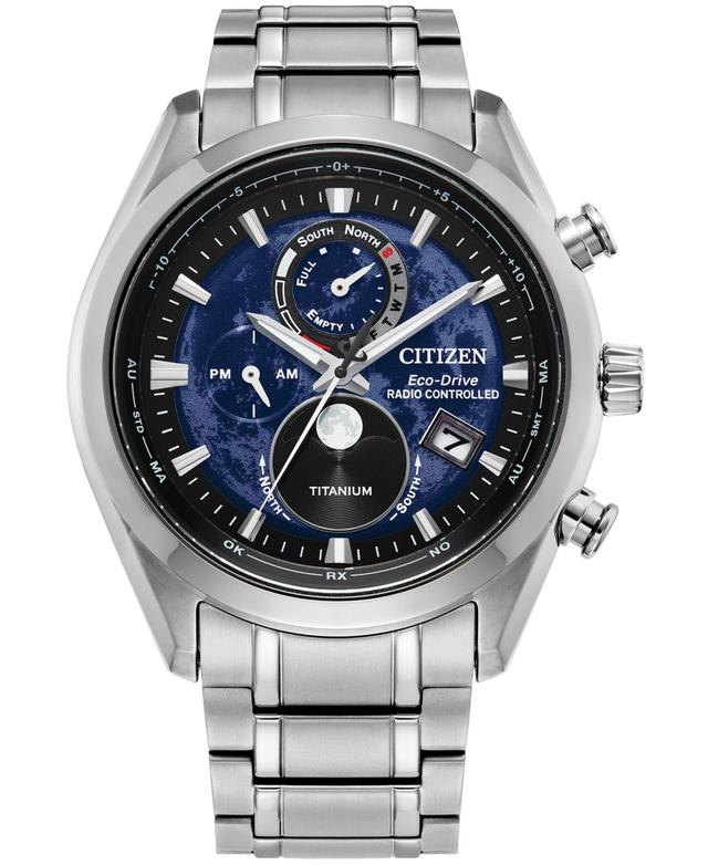 Citizen Mens Eco-Drive Water Resistance 100 Titanium Bracelet Watch Product Image