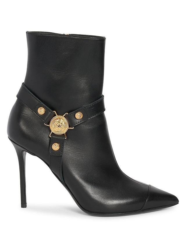 Womens Eva 95MM Leather Booties Product Image