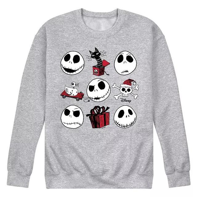 Disneys The Nightmare Before Christmas Jack Grid Tee, Mens Product Image