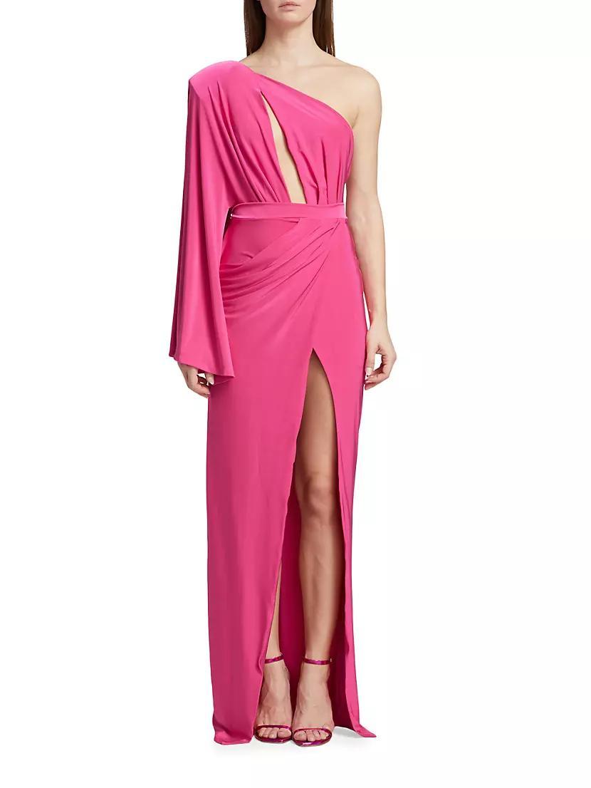 Ethan Cut-Out Jersey Maxi Dress Product Image