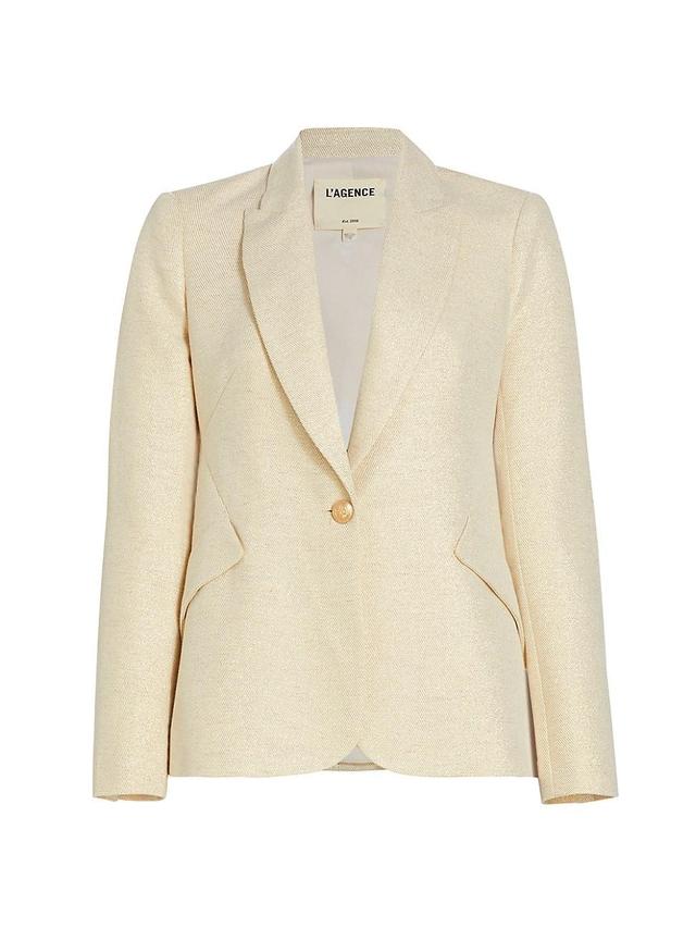 Womens Chamberlain Linen-Cotton Blazer Product Image