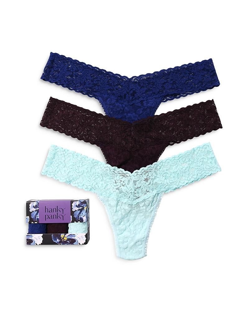 Hanky Panky 3-Pack Low Rise Thong Product Image