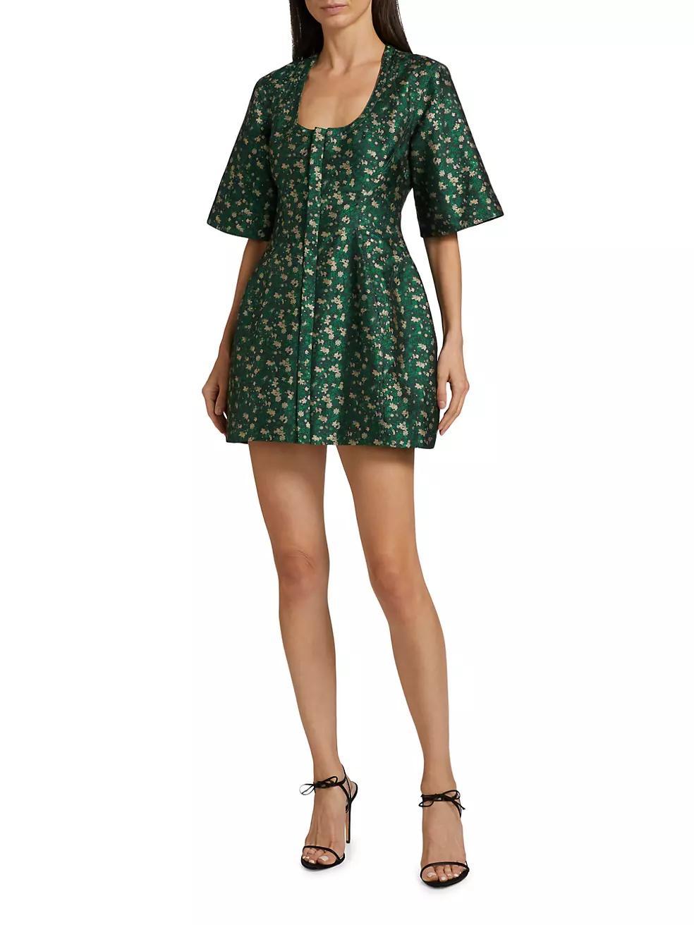 Floral U-Turn Minidress Product Image