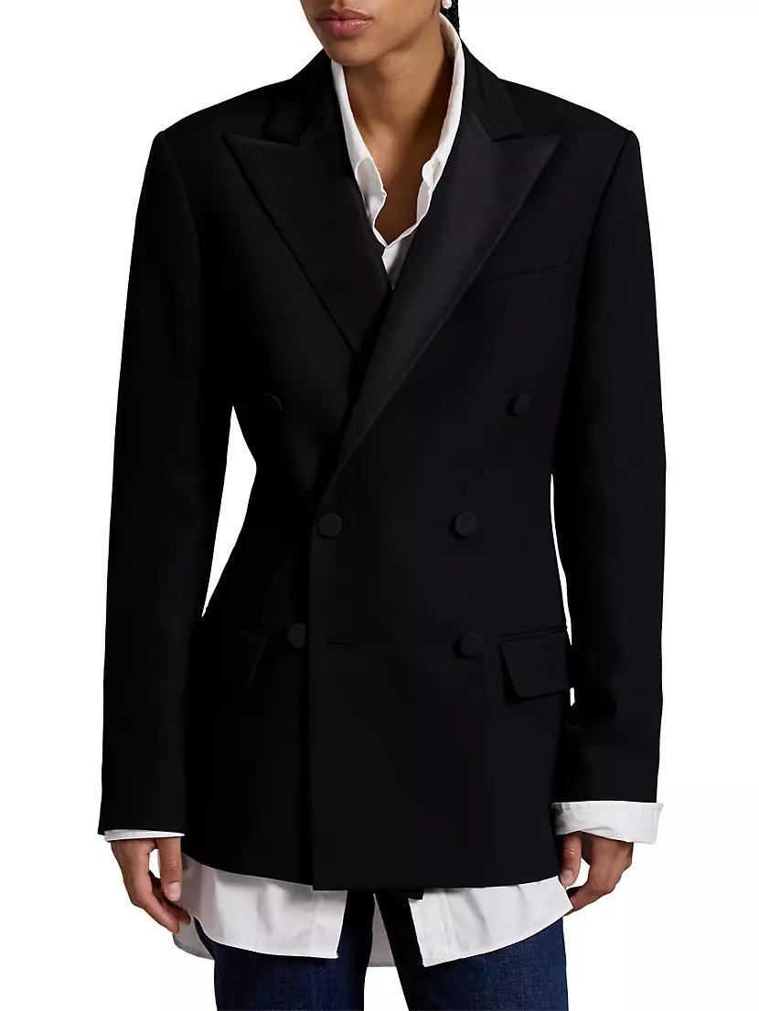 Wool Double-Breasted Blazer Product Image