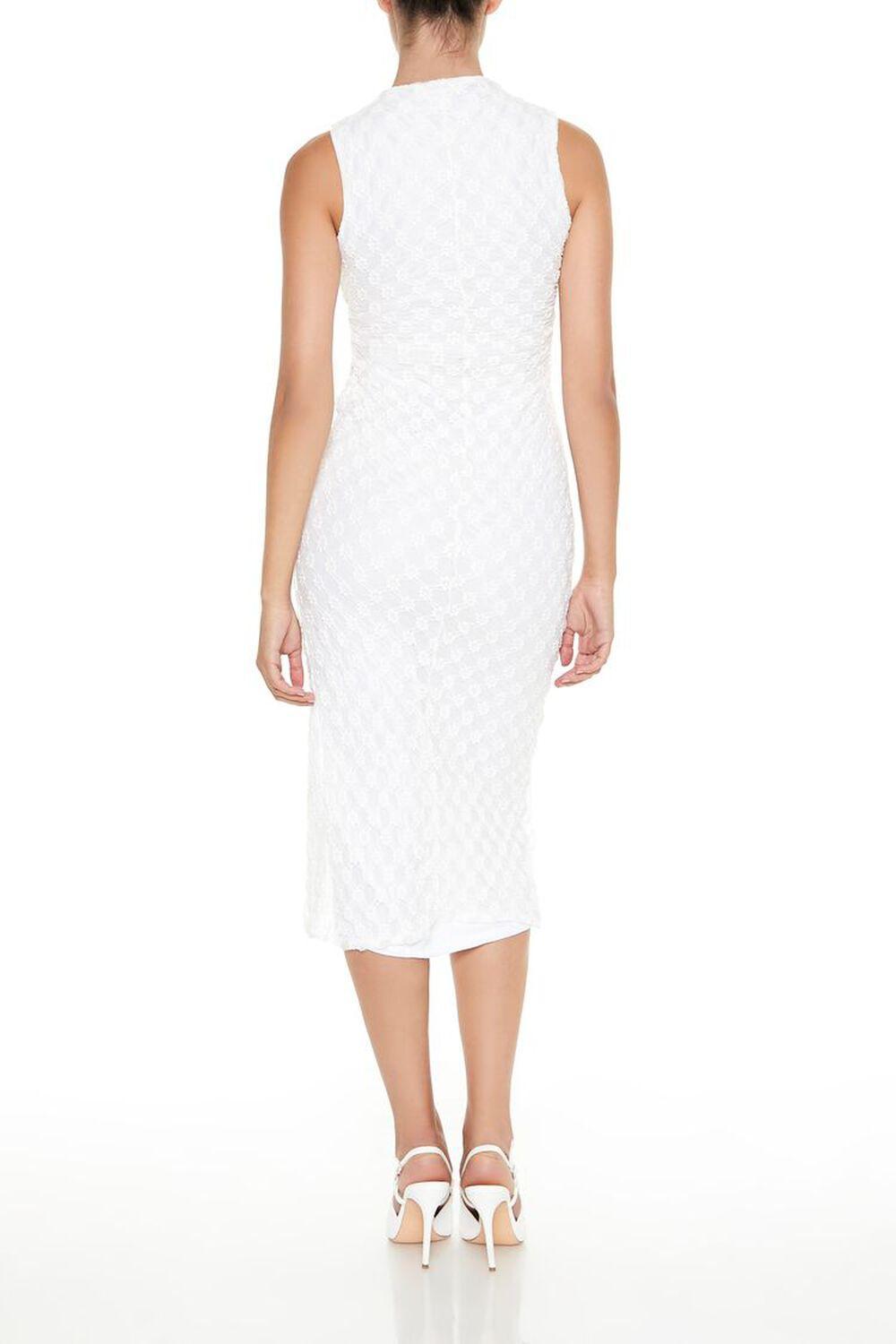 Sleeveless Textured Midi Dress | Forever 21 Product Image