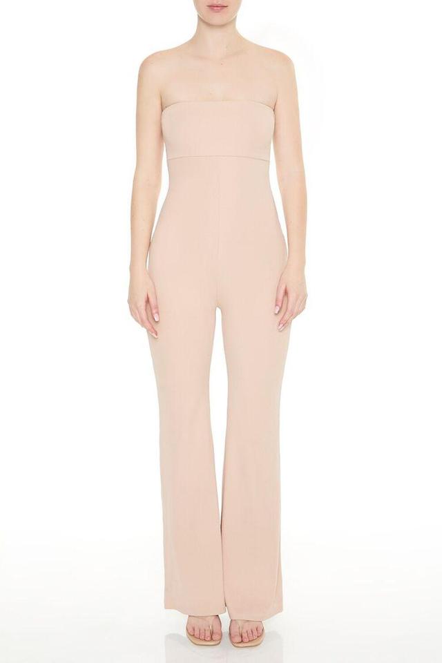 Strapless Flare Jumpsuit | Forever 21 Product Image