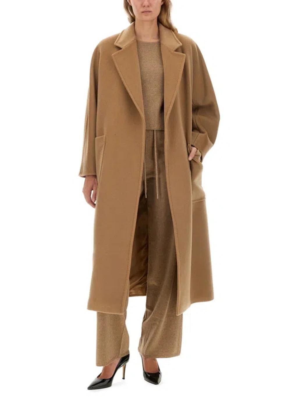 MAX MARA Women Coat "locri" In Cream Product Image