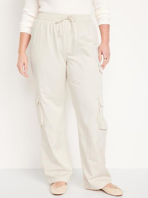 Mid-Rise Cargo Pants Product Image