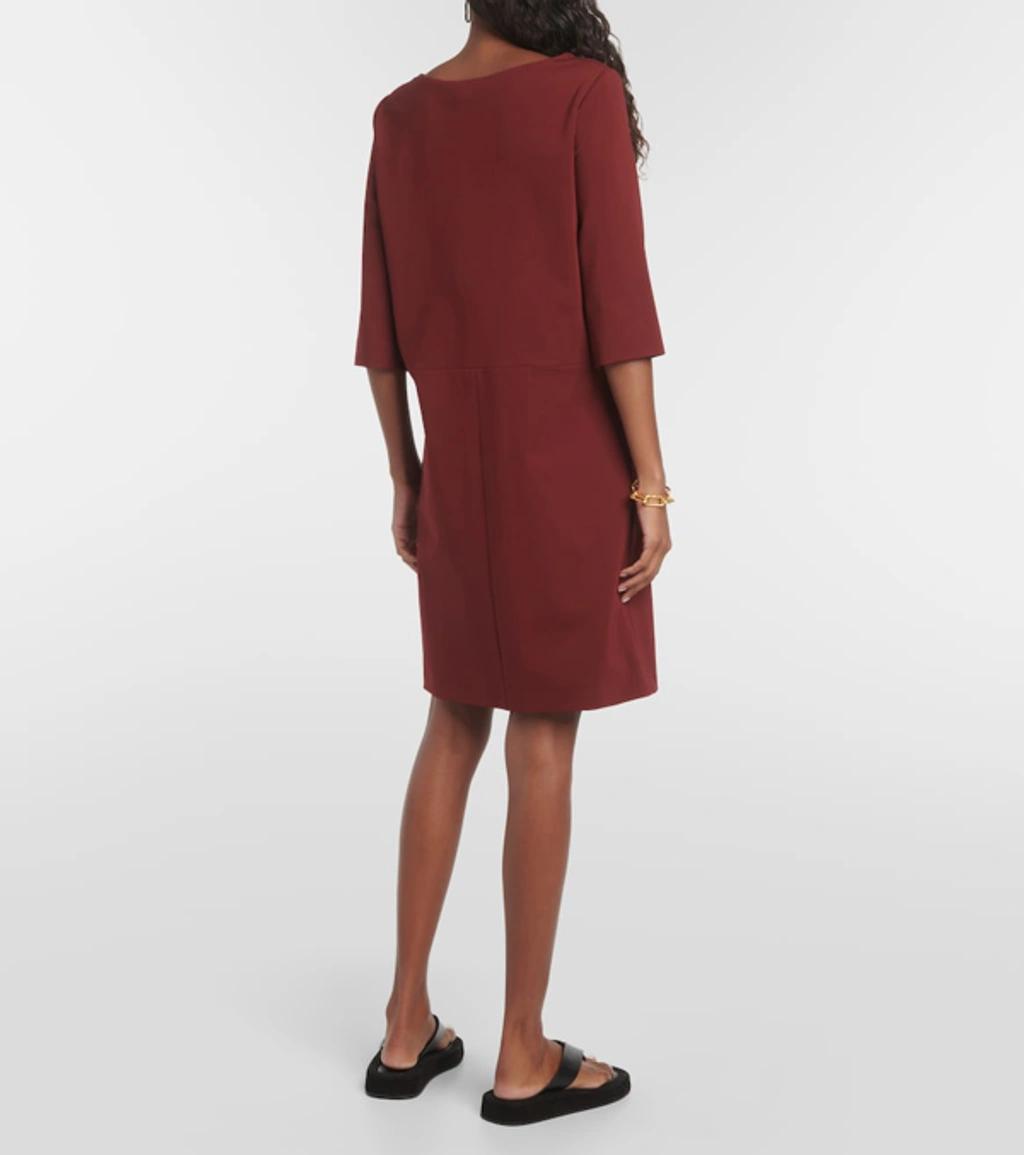 MAX MARA Nettare Jersey Minidress In Red Product Image