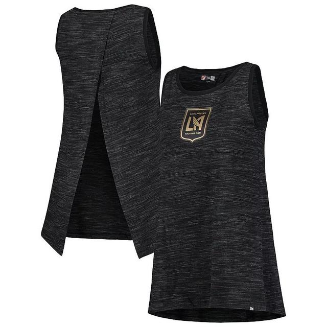 Womens 5th & Ocean by New Era Black LAFC Athletic Cross Back Tank Top Product Image