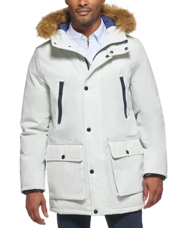 Club Room Mens Parka with a Faux Fur-Hood Jacket, Created for Macys Product Image