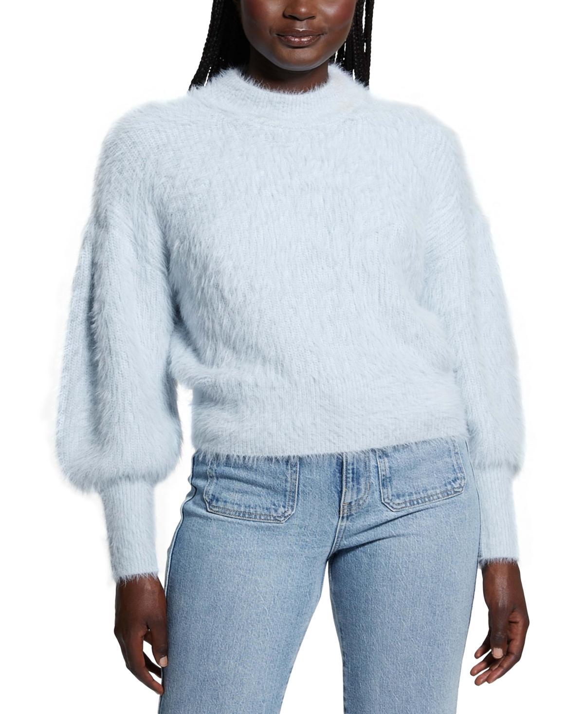 Guess Womens Keyla Fuzzy Sweater Product Image