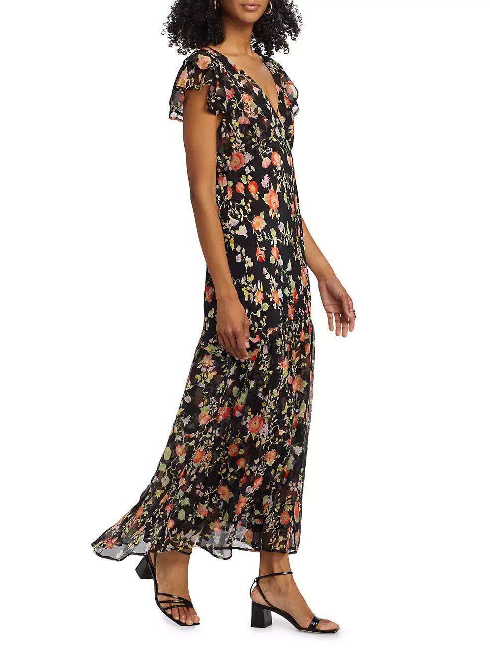 In The Spirit Of Palm Beach Cinzia Midi-Dress Product Image