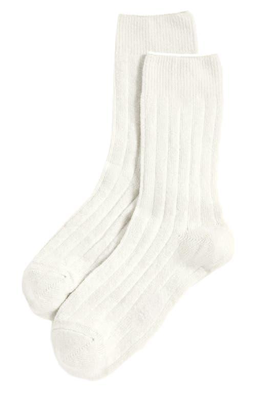 Ribbed Lux Cashmere Socks Product Image