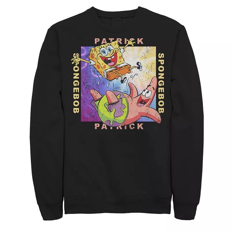 Mens Spongebob SquarePants Patrick Square Wrap Around Sweatshirt Product Image