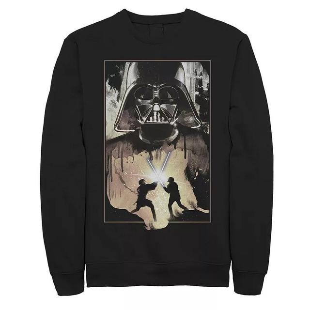 Big & Tall Star Wars Lightsaber Fight Sweatshirt, Mens Product Image