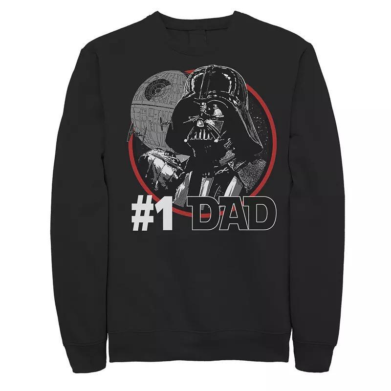 Mens Star Wars Darth Vader #1 Dad Death Star Sweatshirt Product Image