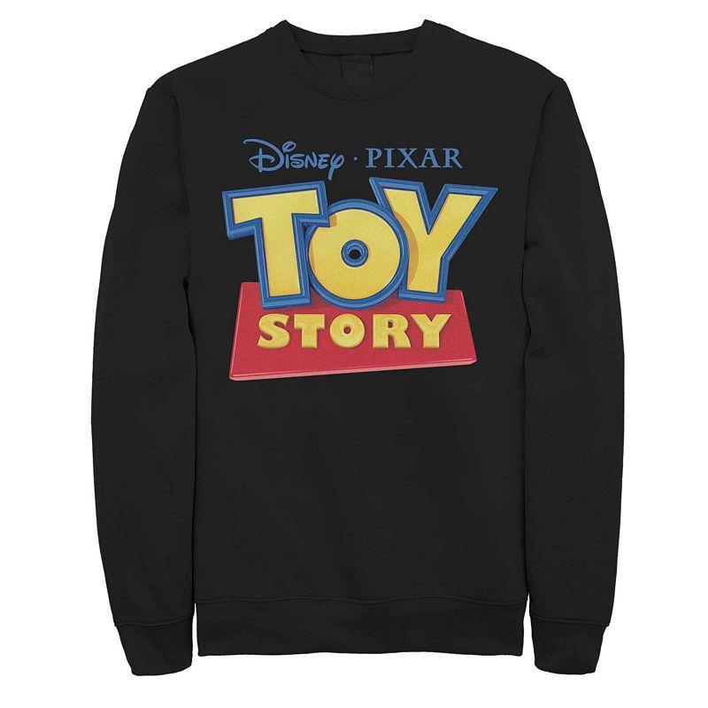 Mens Disney Pixar Toy Story Classic Movie Logo Fleece Sweater Product Image