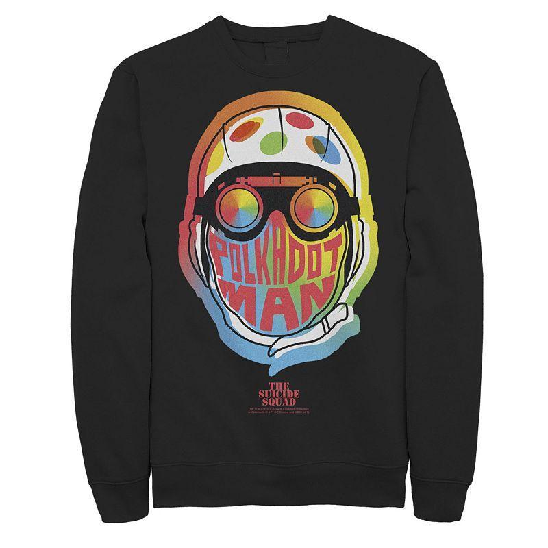 Mens The Suicide Squad Polkadot Man Retro Logo Sweatshirt Product Image