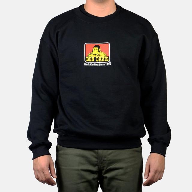 Crew Neck Sweatshirt - Black Product Image