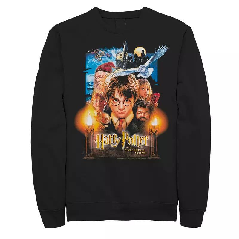 Mens Harry Potter And The Sorcerers Stone Poster Sweatshirt Product Image