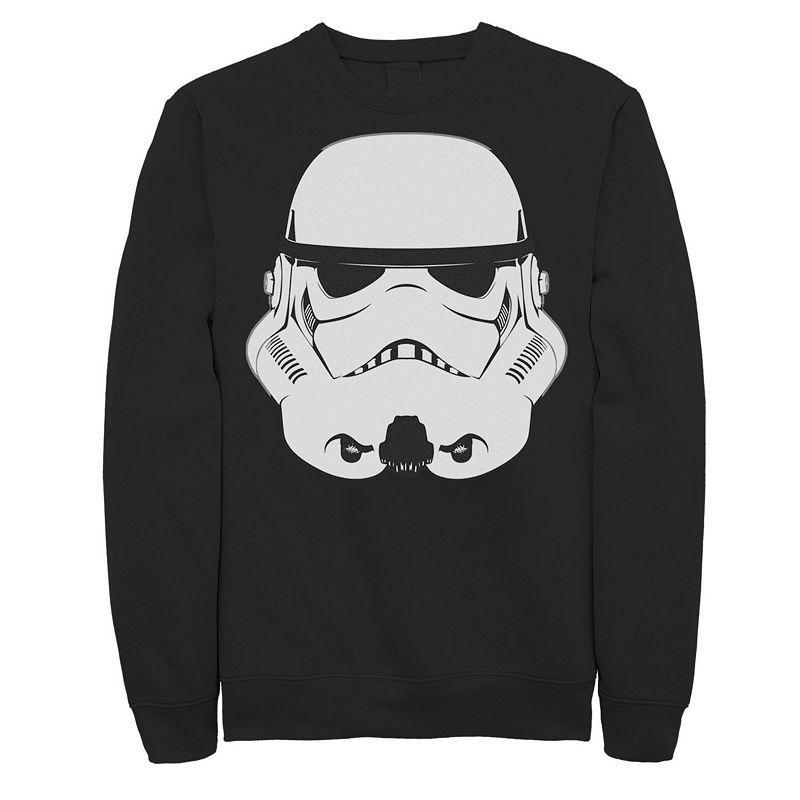 Mens Star Wars Stormtrooper Head Shot Stamp Sweatshirt Product Image