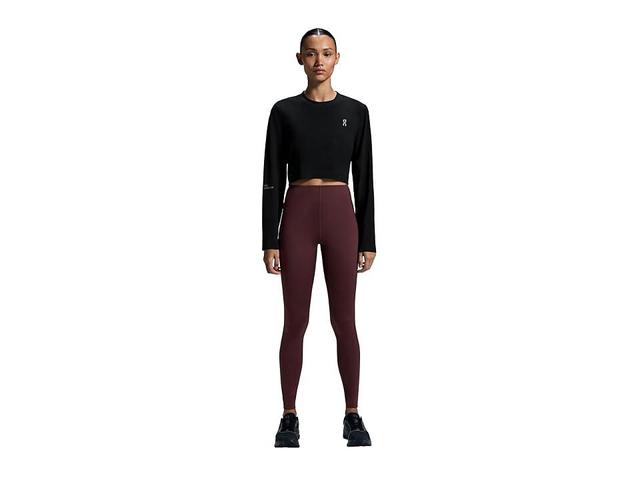 On Active Tights 2 (Mulberry) Women's Clothing Product Image