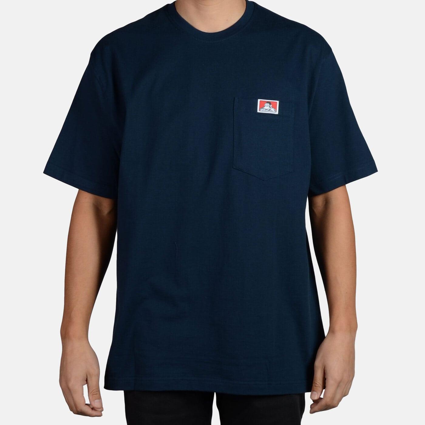 Heavy Duty Short Sleeve Pocket T-Shirt - Navy Product Image