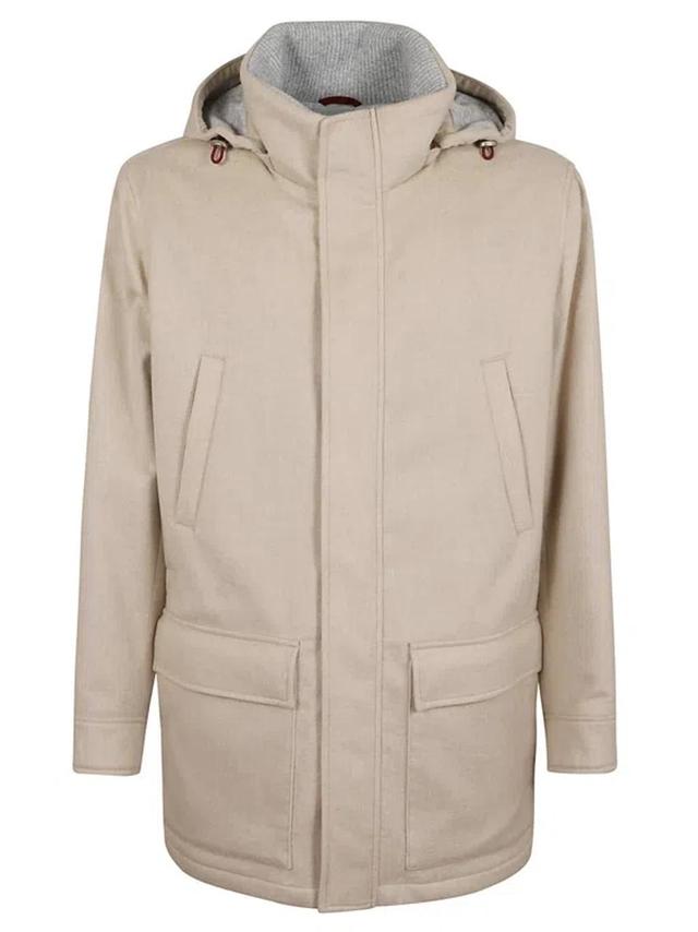 BRUNELLO CUCINELLI Wr Cashmere Outerwear In Neutrals Product Image