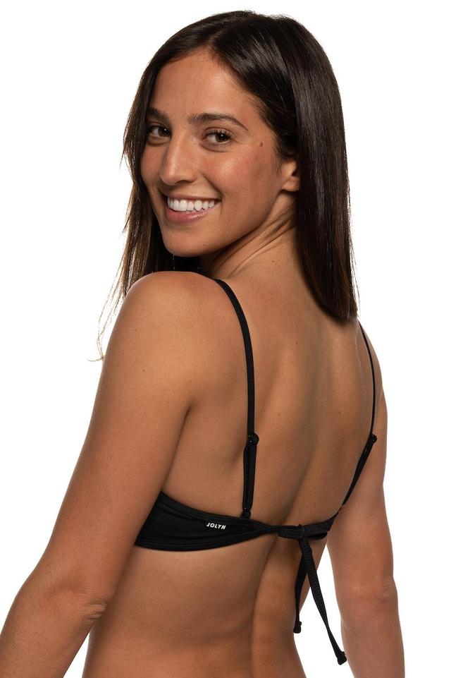 Hikari Bikini Top - Black Female Product Image