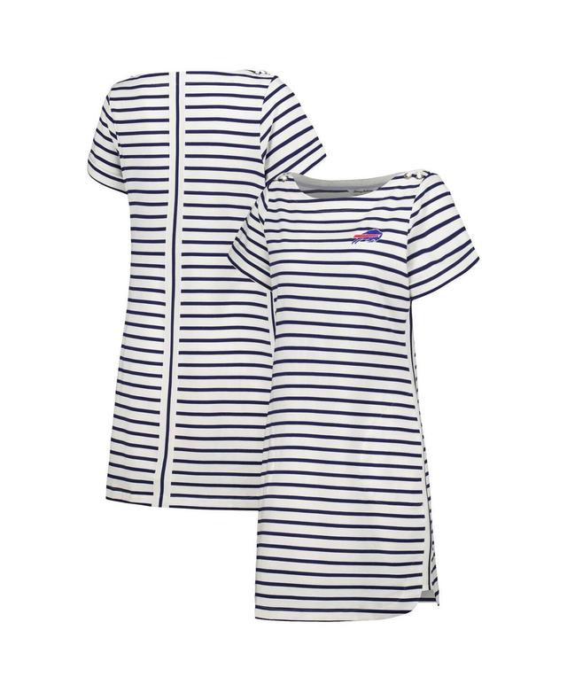 Womens Tommy Bahama White Buffalo Bills Tri-Blend Jovanna Striped Dress Product Image