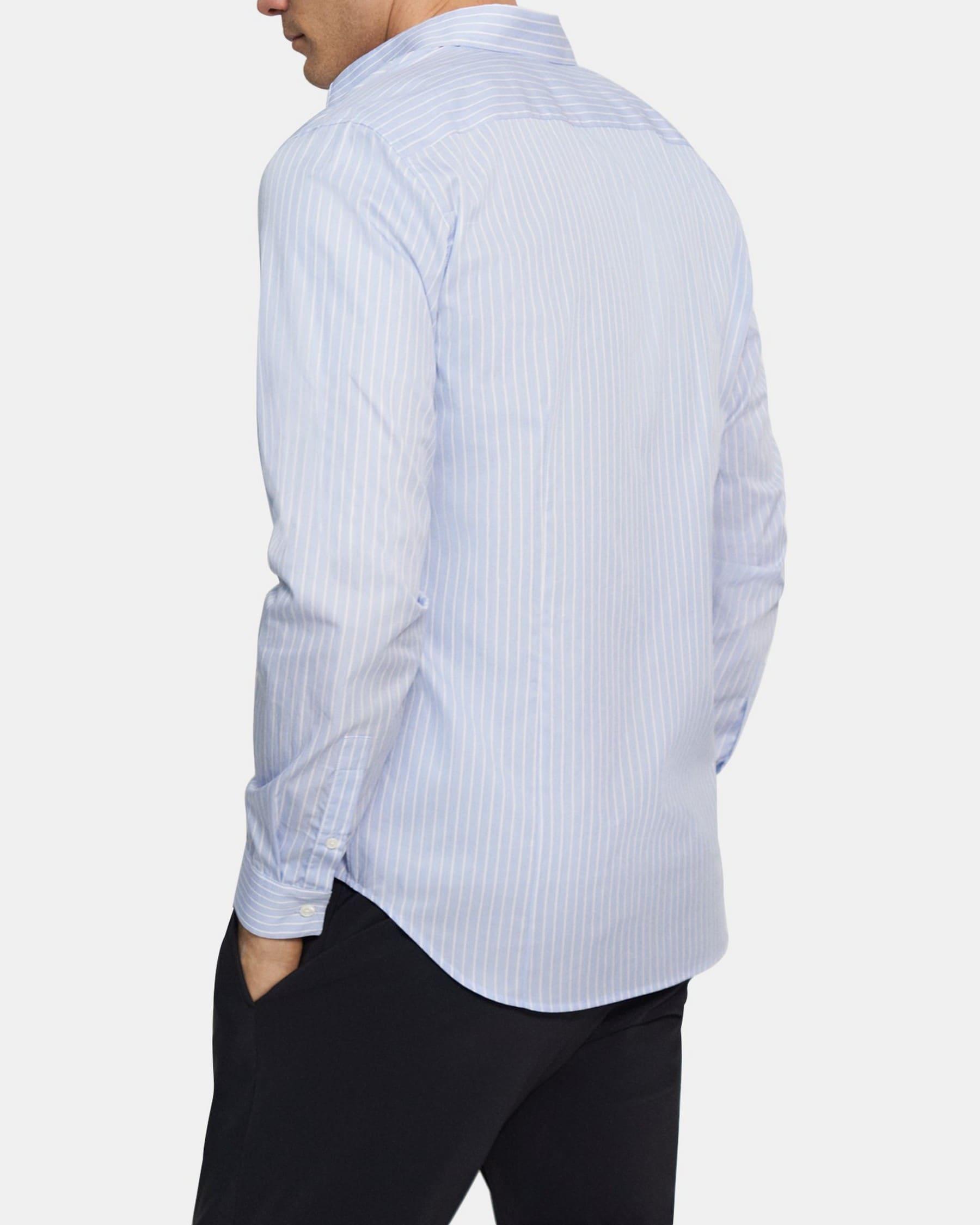 Standard-Fit Shirt in Stretch Cotton Product Image