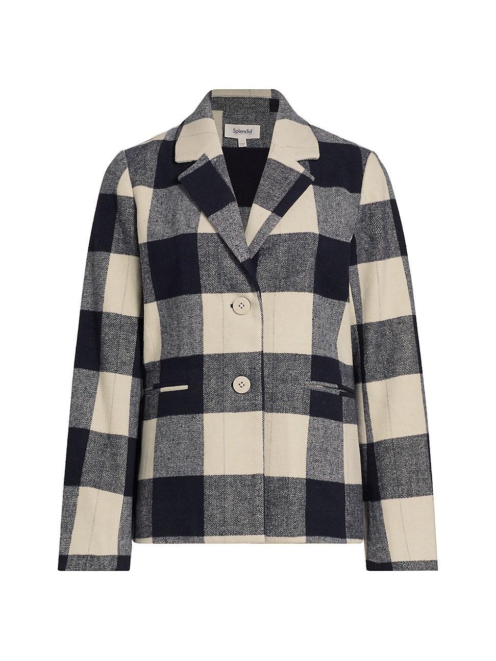 Splendid Ricki Plaid Blazer Product Image