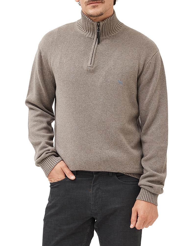 Mens Merrick Bay Half-Zip Cotton Sweater Product Image