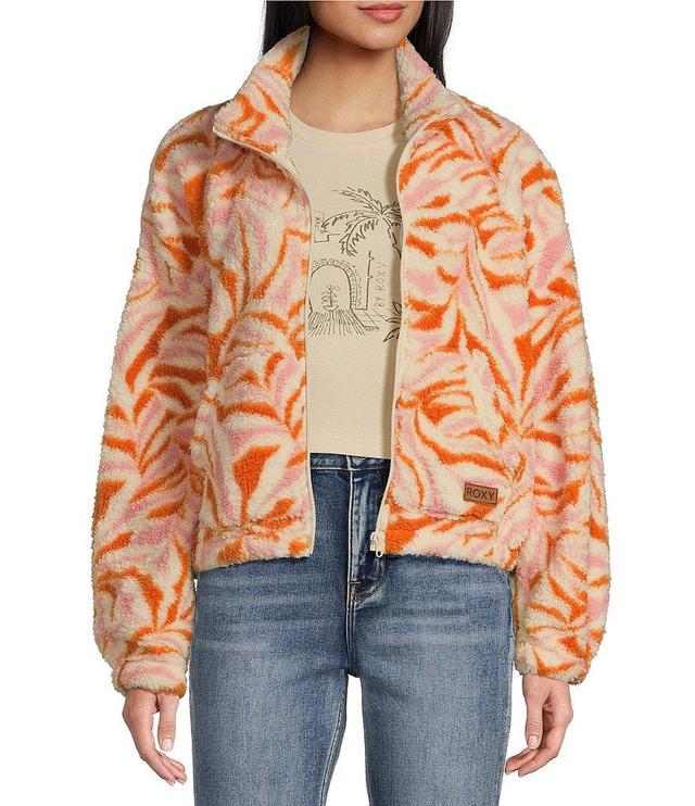 Roxy Long Sleeve Printed PolarFleece Jacket Product Image