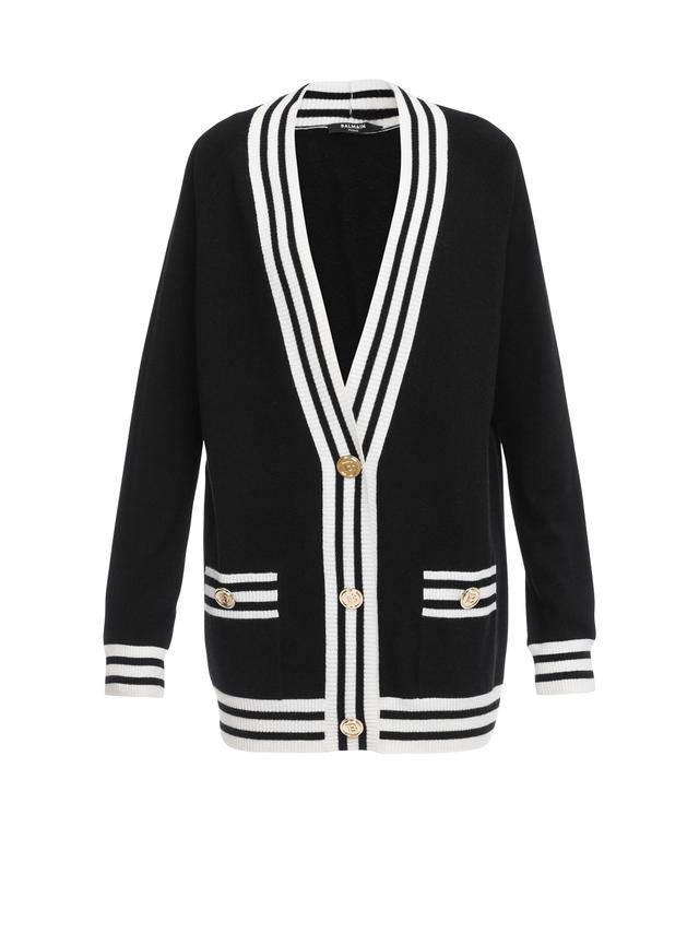 Wool and cashmere cardigan Product Image