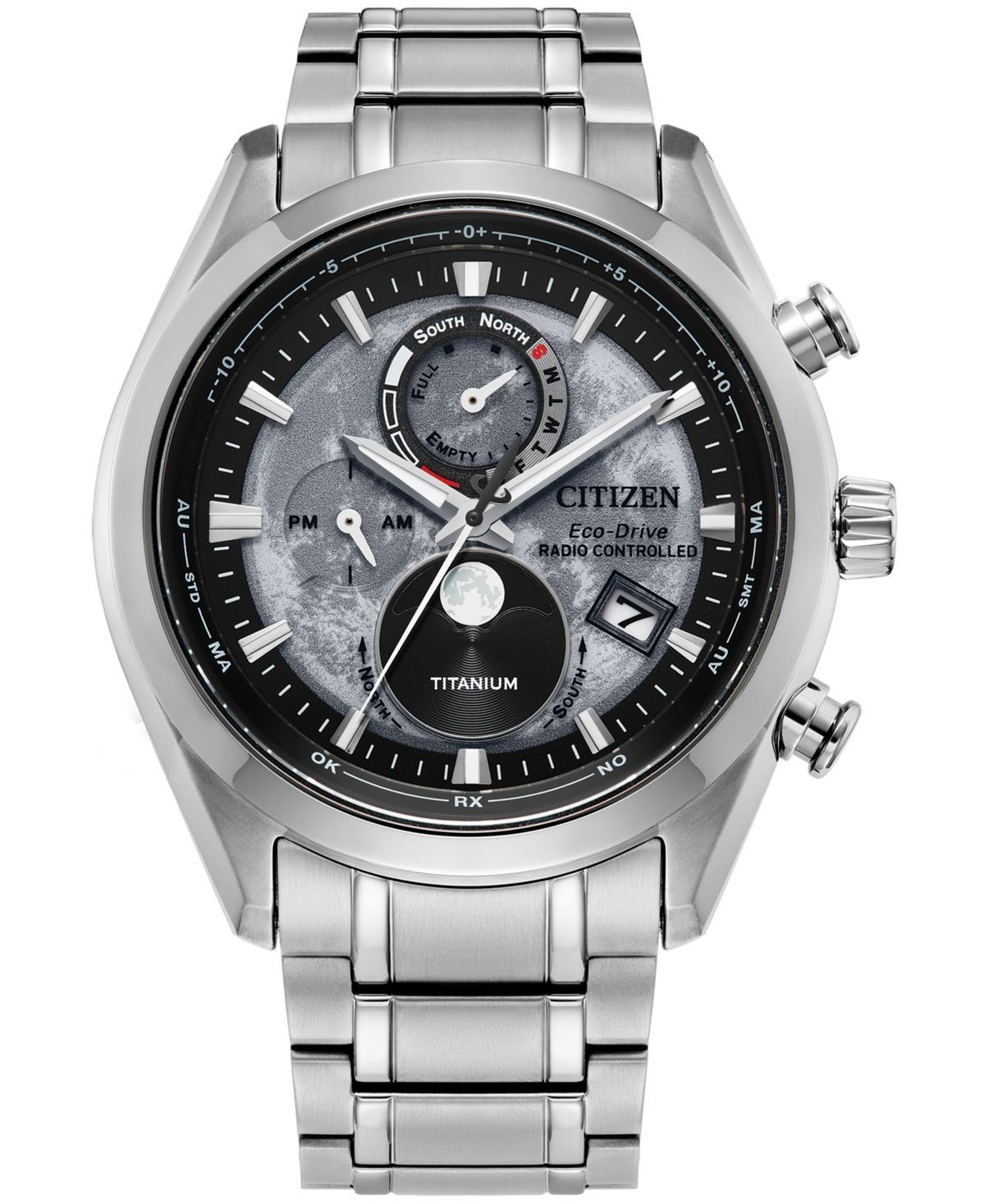 Citizen Mens Eco-Drive Water Resistance 100 Titanium Bracelet Watch Product Image