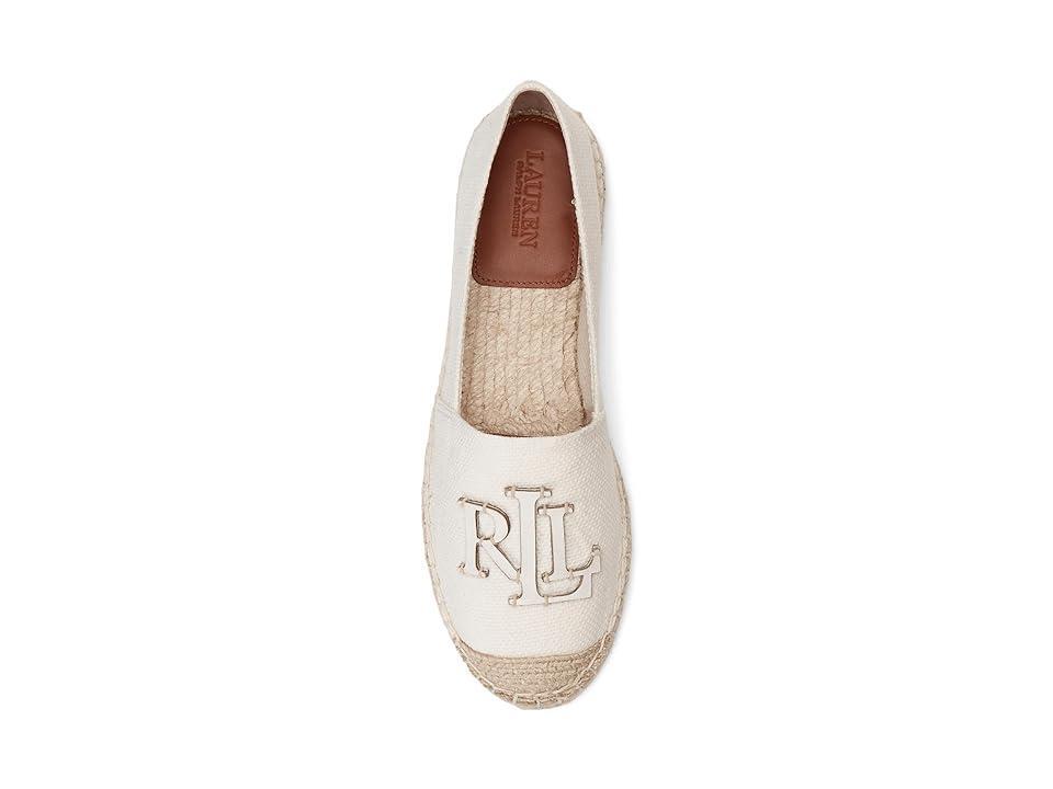 LAUREN Ralph Lauren Cameryn Espadrile (Soft /Natural/Soft ) Women's Flat Shoes Product Image