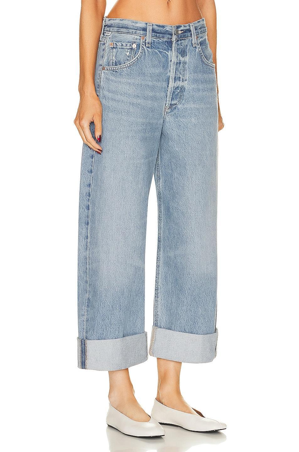 Citizens of Humanity Ayla Baggy Organic Cotton Wide Leg Jeans Product Image