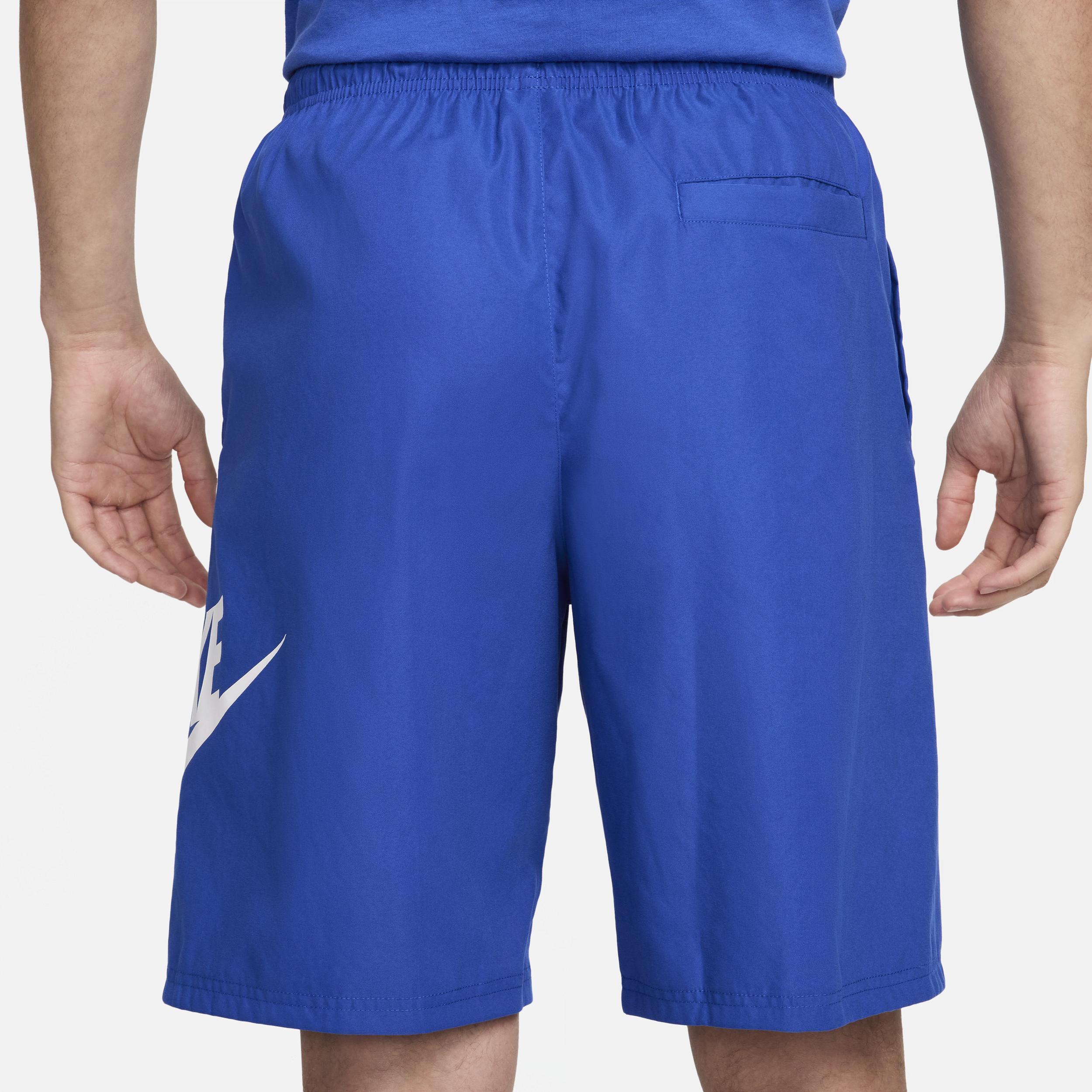 Nike Mens Nike Club Woven Shorts - Mens Game Royal/White Product Image