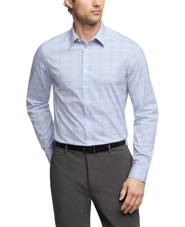 Calvin Klein Steel+, Mens Regular Fit Dress Shirt Product Image