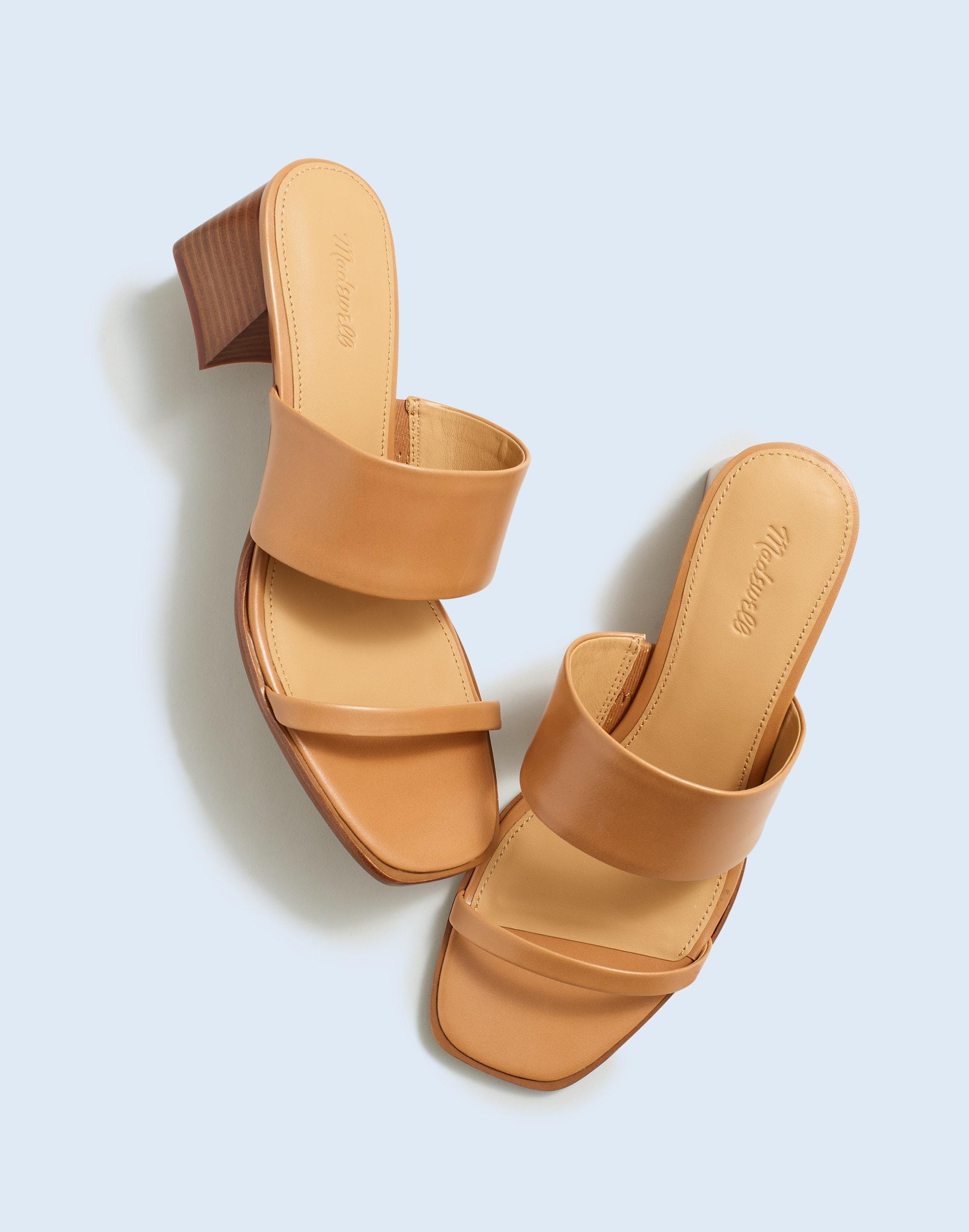 The Kaitlin Sandal in Shiny Leather Product Image