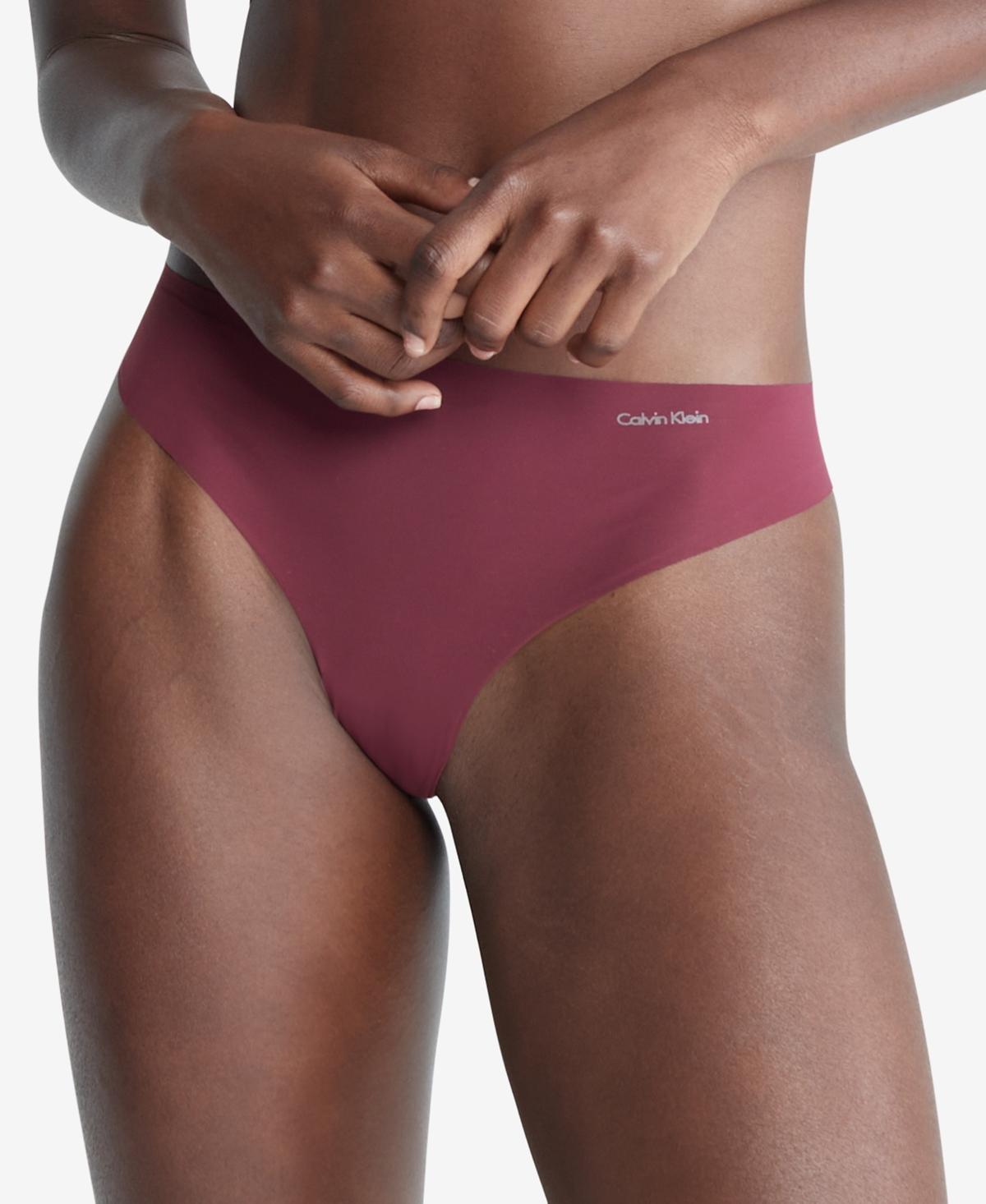 Calvin Klein Womens Invisibles Thong Underwear D3428 Product Image