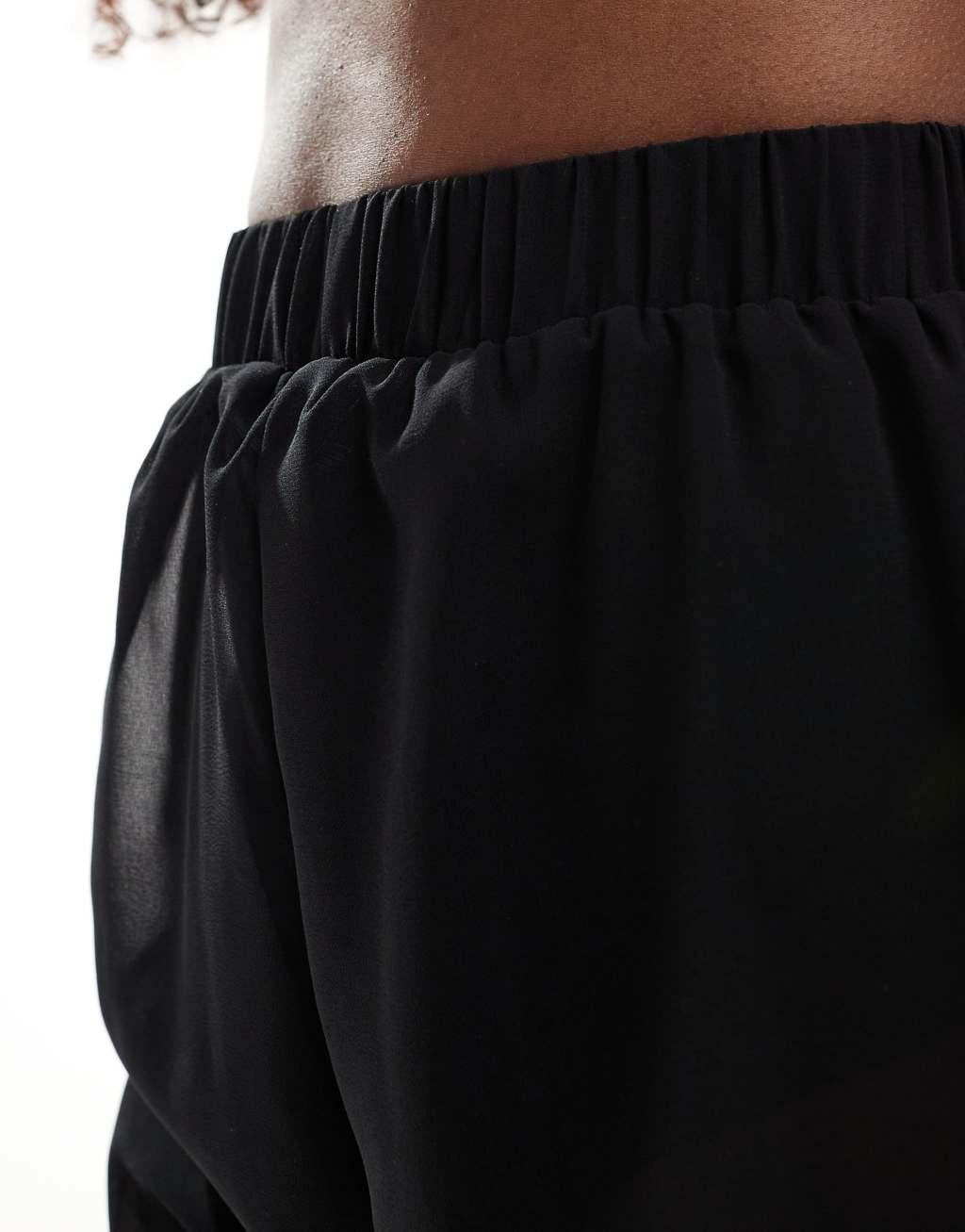 Threadbare beach pants in black Product Image