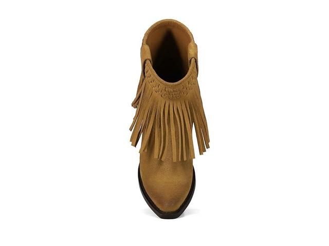 FRYE Sacha Short Fringe Booties Product Image