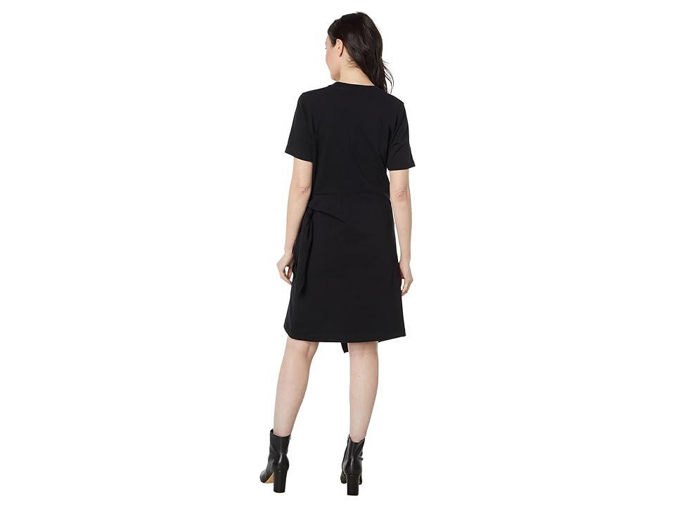 Vince Short Sleeve Side Tie Dress Women's Clothing Product Image