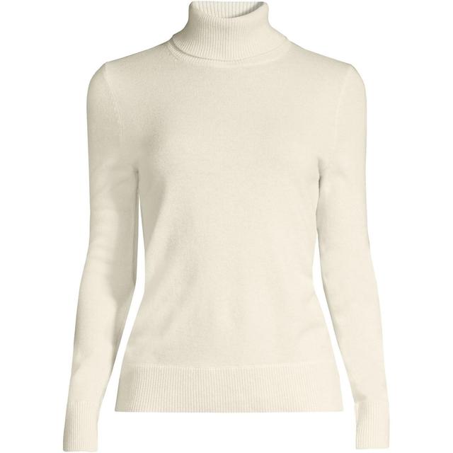 Lands End Womens Cashmere Turtleneck Sweater Product Image